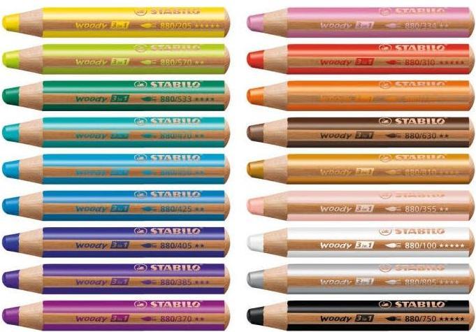 Actual product image STABILO Woody 3 in 1 (Multicoloured, 6 x)