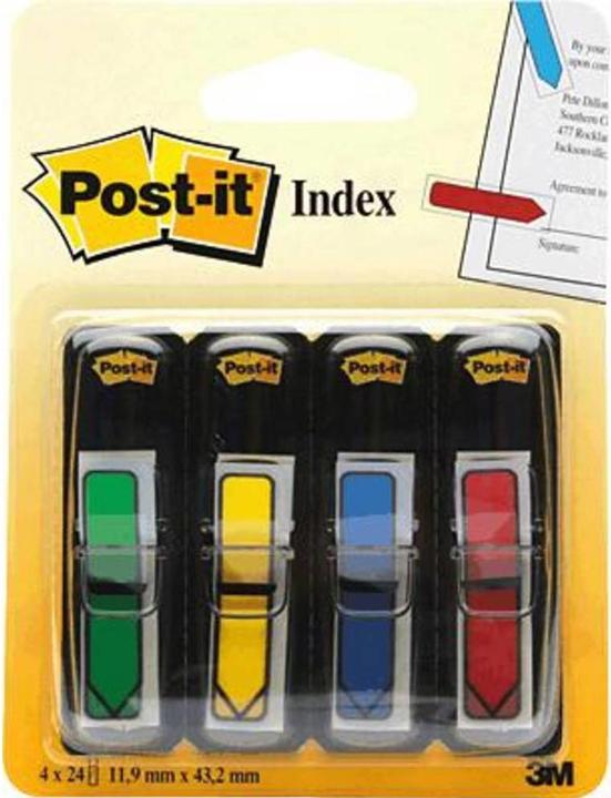 Image du produit Post-it Flèches d'index (0,5 x 7 x 12 cm)