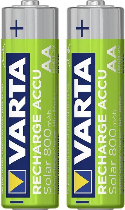 Immagine prodotto Varta Recharge Accu Solar (2 pz., AA, 800 mAh)