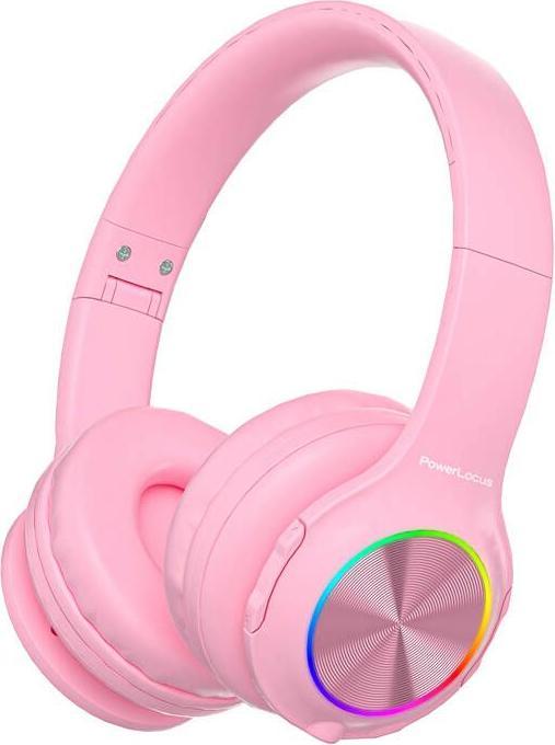 Productafbeelding PowerLocus Draadloze hoofdtelefoon voor kinderen PLED (roze)