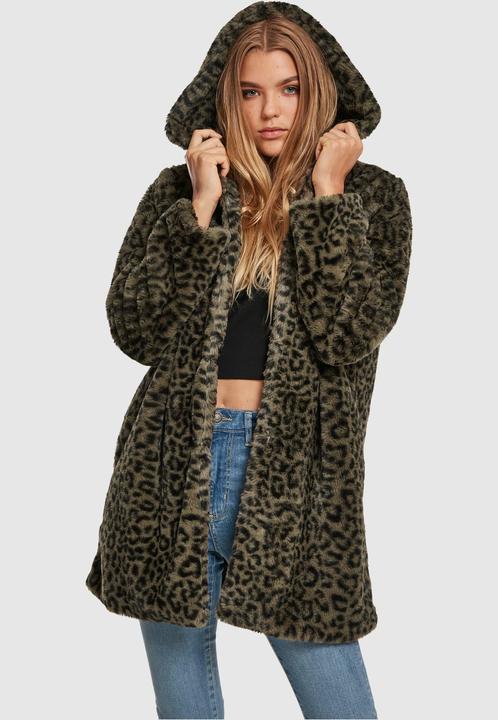 Produktbild Urban Classics Ladies Leo Teddy Coat (L)