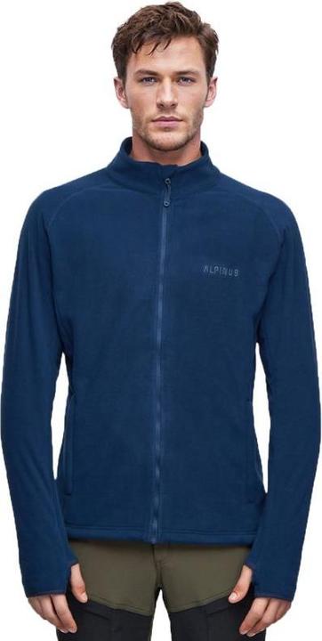 Alpinus Kerkis Taktisches Fleece-Sweatshirt mit durchgehendem Reissverschluss (S)