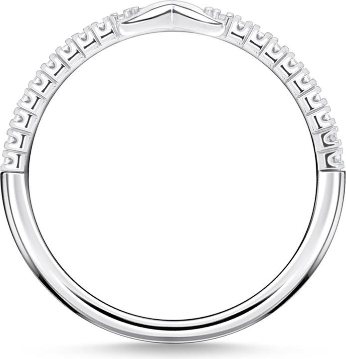 Immagine prodotto Thomas Sabo Anello Infinity con pietre bianche argento (48, 925 Argento)