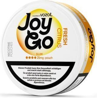 Vozol JoyGo Snus - Fresh Citrus, 25mg (Nicotine Pouches, 25 mg)