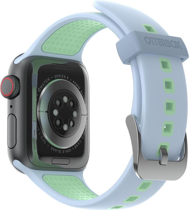 Actual product image OtterBox Armband Apple Watch 45/44/42 mm (45 mm, 44 mm, 42 mm, Stainless steel, Soft silicone)