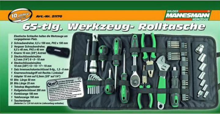 Actual product image Mannesmann M21171 (65 pieces)