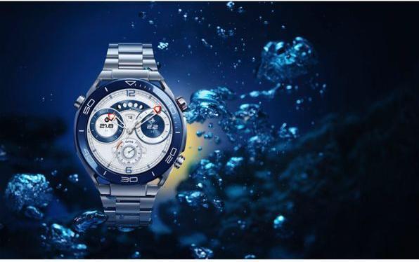 Produktbild Huawei Watch Ultimate Voyage Blue (48.50 mm, nur WLAN)