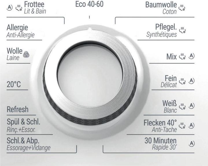Image du produit Bauknecht WM BK 10A CH N (10 kg, Gauche, Fiche CH)