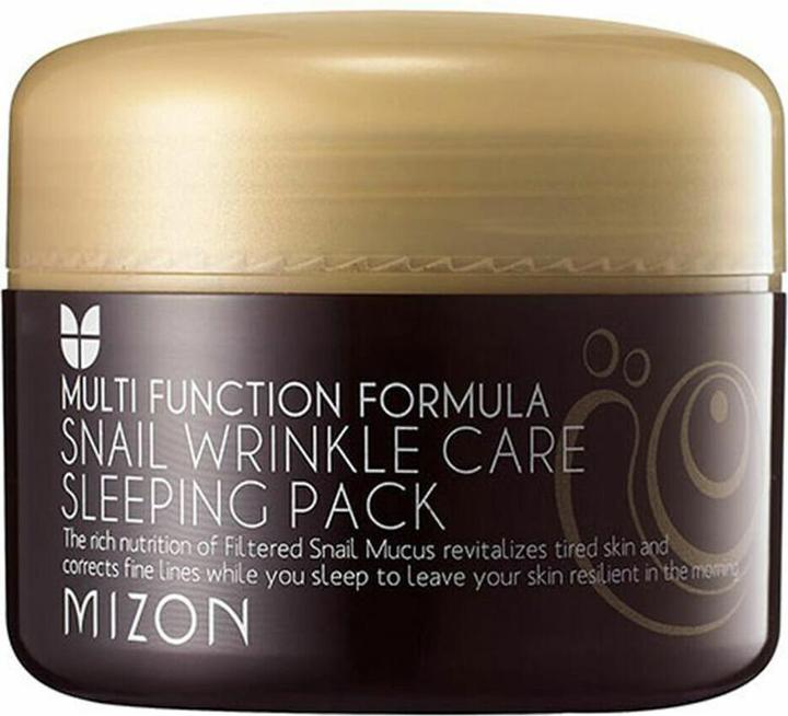 Actual product image Mizon snail wrinkle care sleeping mask (2.70 ml)
