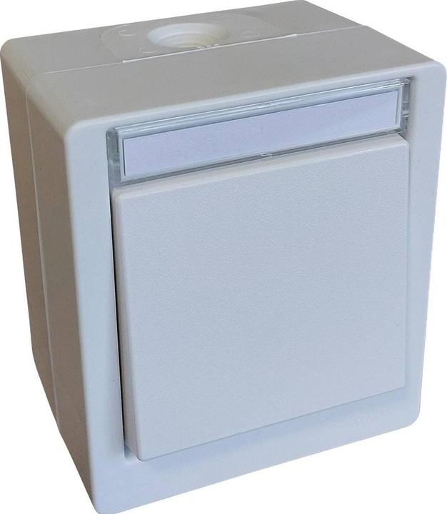 Actual product image N&L Elektrotechnik N & L 27720 Changeover switch complete surface-mounted White
