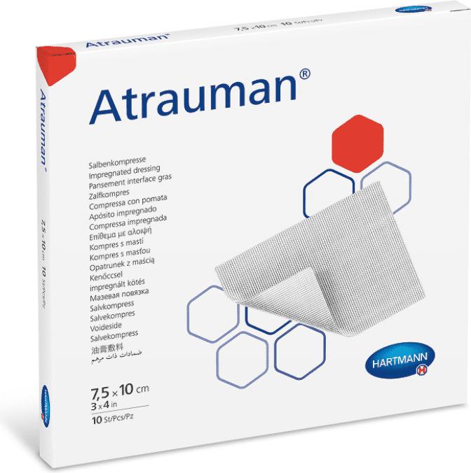 Actual product image IVF Hartmann Salbenkompressen 7.5x10cm steril