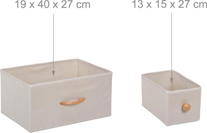 Produktbild Relaxdays Kommode (61.5 x 32.5 x 73 cm)