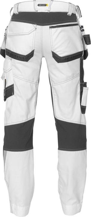 Produktbild Dassy Malerhose flux Painters weiss/anthrazitgrau Gr. 50 (50)
