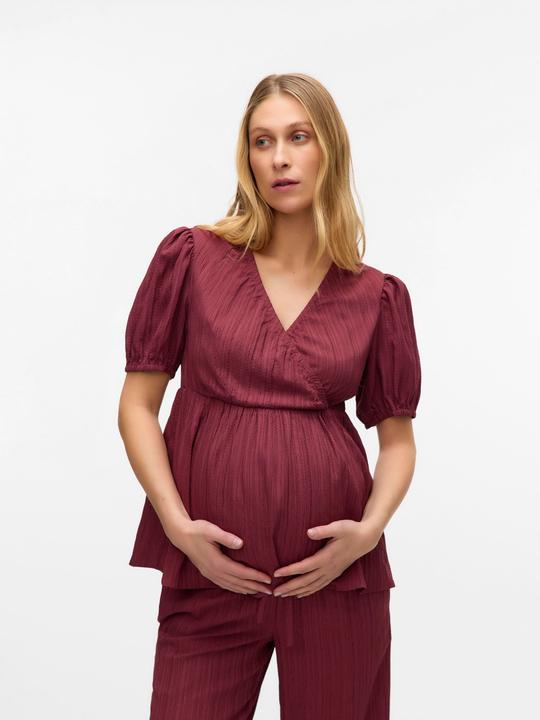Actual product image Mamalicious Normal geschnitten Rundhals Top Bluse (XXL)