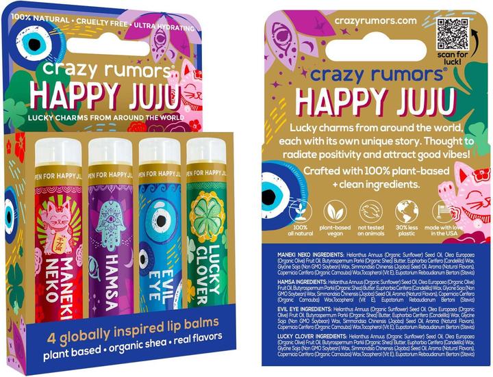 Actual product image Crazy Rumors Lucky Charms Set (Balm, 2 ml)