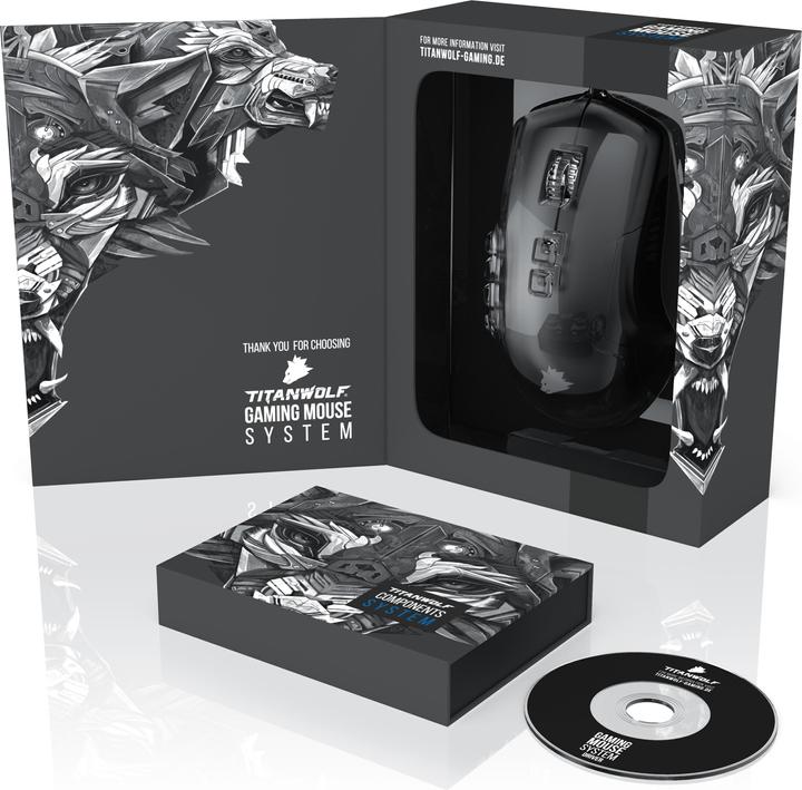 Produktbild Titanwolf System USB Gaming Maus (Kabelgebunden)