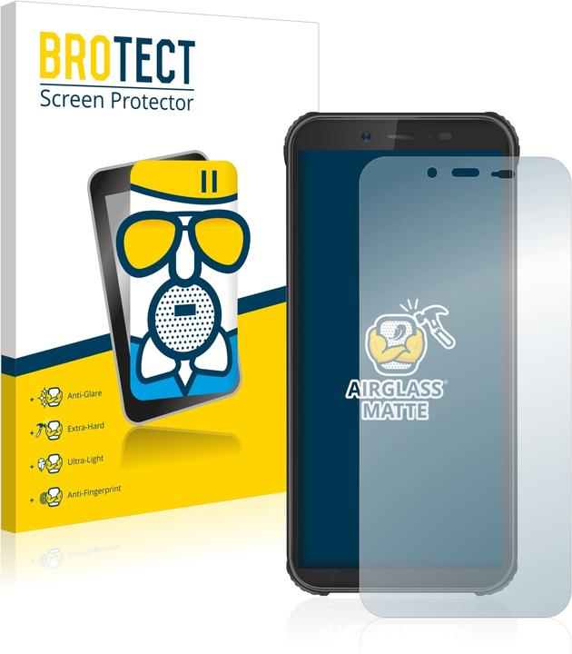 Actual product image BROTECT AirGlass Glass Matte (1 Piece, Blackview BV5500)