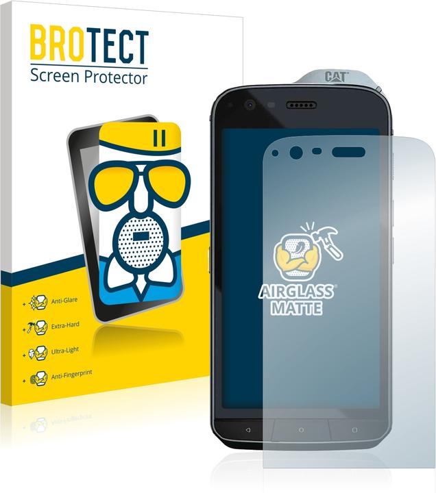 Produktbild BROTECT AirGlass Panzerglasfolie Matt (1 Stück, CAT S61)
