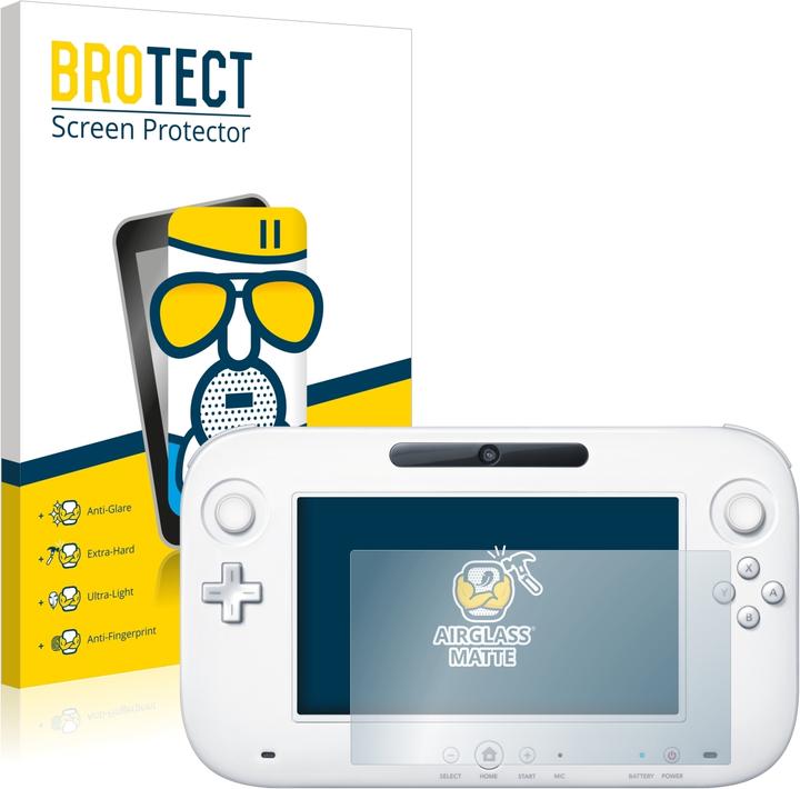 Produktbild BROTECT AirGlass Panzerglasfolie Matt (Wii U)