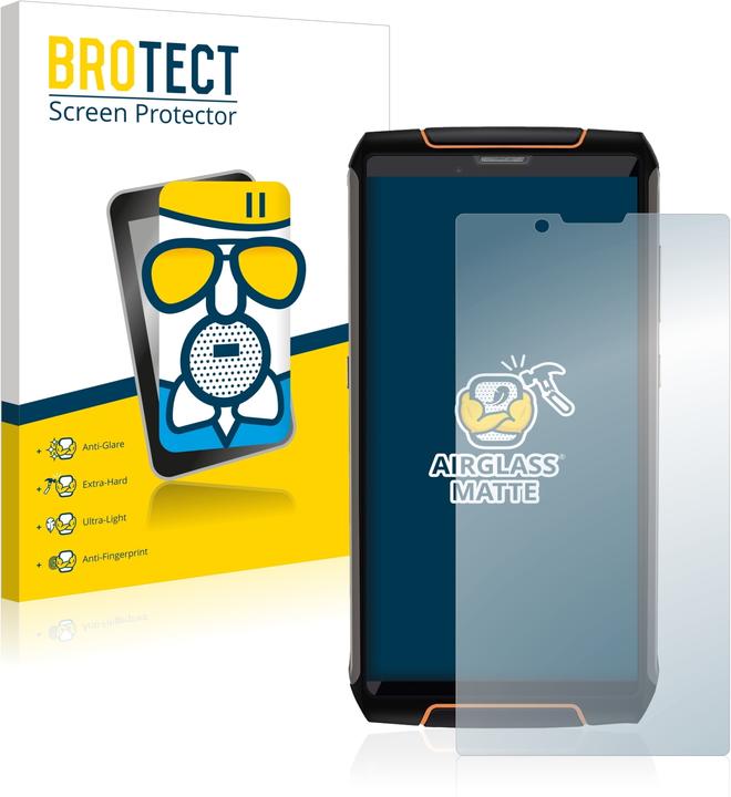 Immagine prodotto BROTECT AirGlass Vetro Opaco (1 Pezzo/i, Cubot King Kong 3)