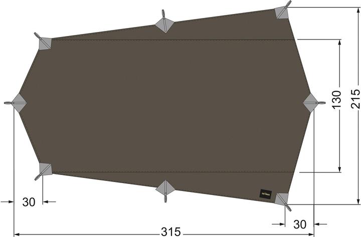 Actual product image Tatonka Tarp Wing 2 LT