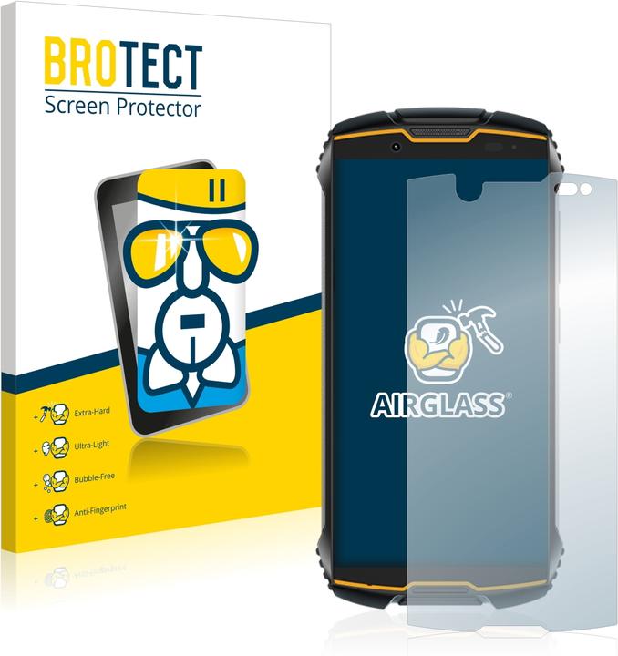 Produktbild BROTECT AirGlass Panzerglasfolie (1 Stück, Cubot King Kong Mini)