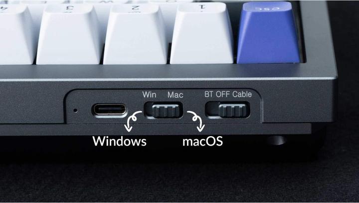Immagine prodotto Keychron Q2 Pro (US, Senza fili, Cablato)