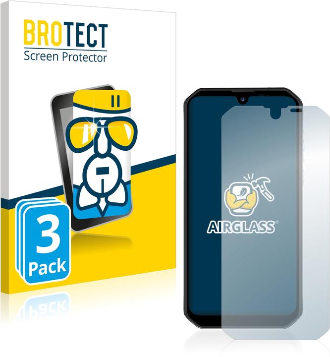 Produktbild BROTECT AirGlass Premium (3 Stück, Blackview BV9900 Pro)