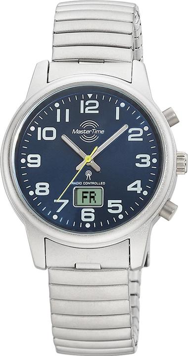 Master Time MTLA-10821-32M Damen-Funkuhr Zugband 34mm 3ATM (Funkuhr, 34 mm)