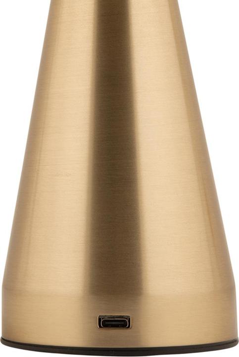 Image du produit Leitmotiv - Tafellamp Rachel LED - Geborsteld goud