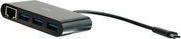 Actual product image C2G USB C Ethernet and 3 Port USB Hub Black (USB-C, 3 Ports)