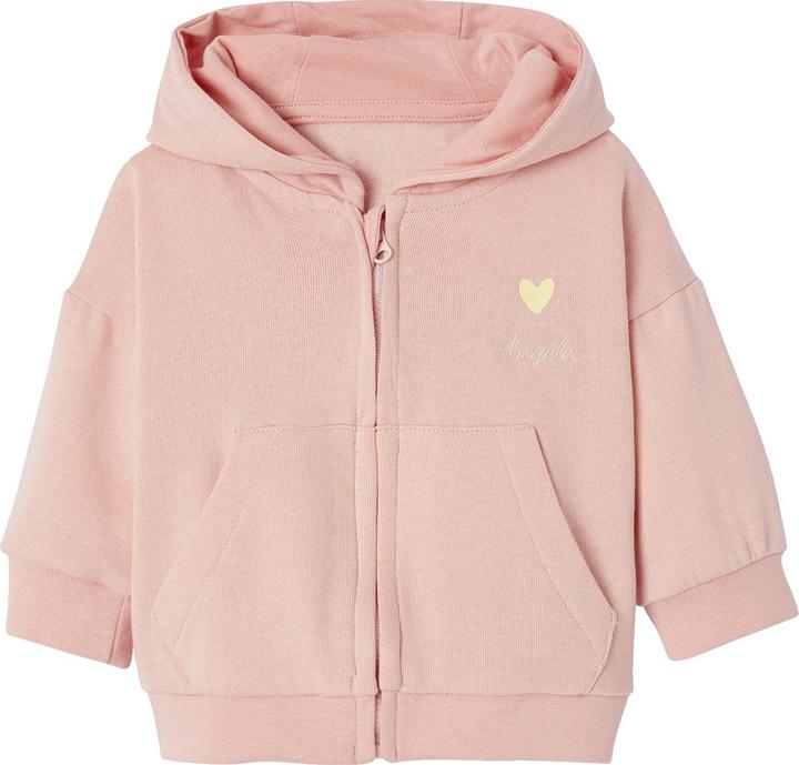 Produktbild Vertbaudet Mädchen Baby-Set: Kapuzensweatjacke & Sweathose mit Recycling-Polyester (98)