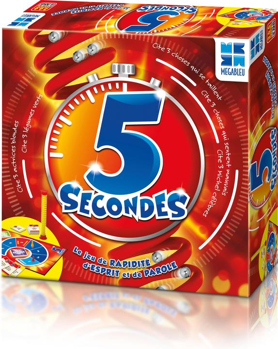 Produktbild Megableu 678078 Brettspiel 5 Secondes Trivia (Französisch)