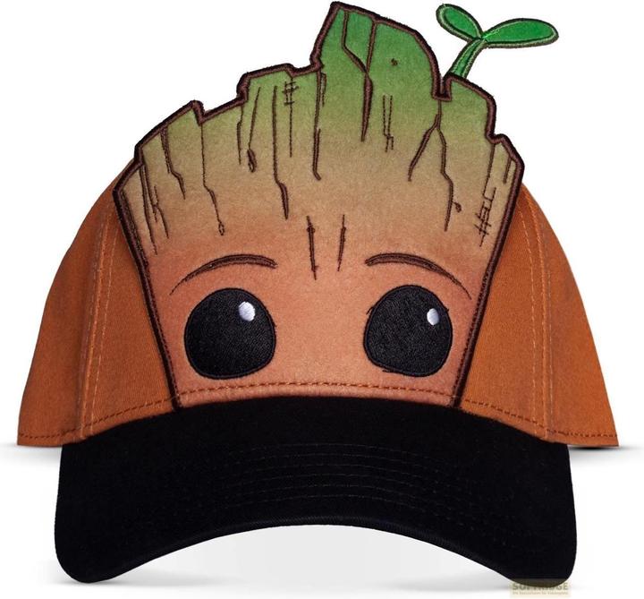 Image du produit Difuzed I Am Groot - Casquette ajustable Groot pour homme (Taille unique)
