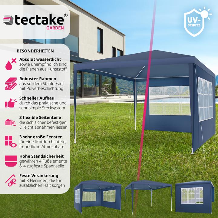 Actual product image tectake Baraban (300 cm, 300 cm)