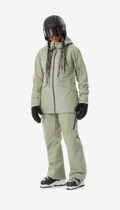 Actual product image Wedze Women's ski jacket versatile and warm - FR100 sage green (XS)