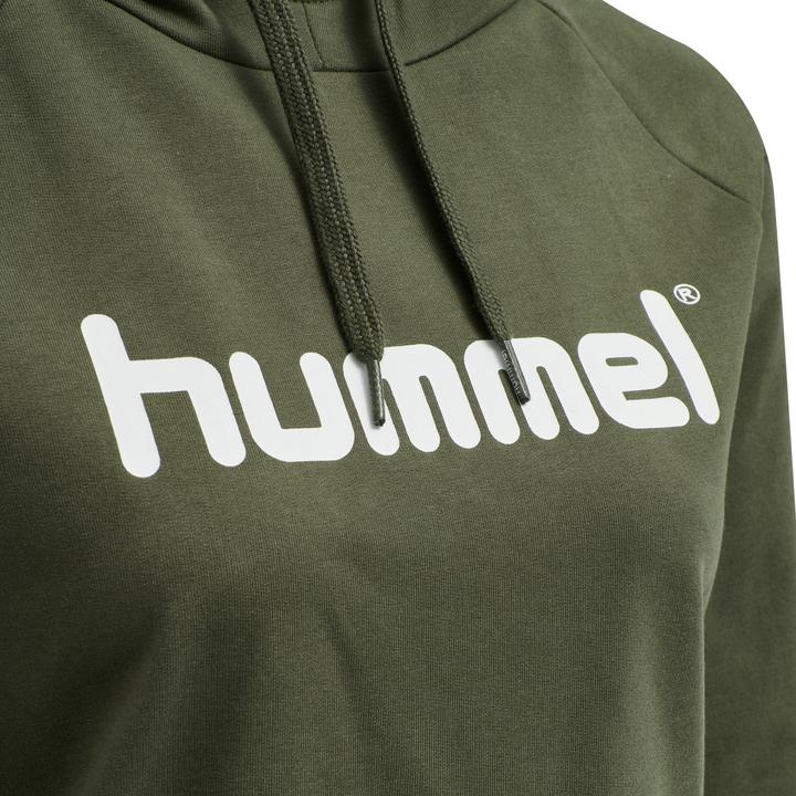 Immagine prodotto hummel Go Cotone Logo Felpa Con Cappuccio Donna (XS)