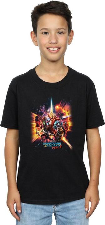 Produktbild Guardians Of The Galaxy Vol. 2 Team Poster TShirt Jungen (152, 158)