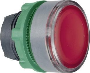 Actual product image Schneider Electric Illuminated pushbutton, front, grooved, ZB5AW343SC0