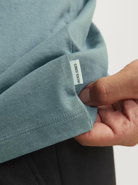 Actual product image Jack & Jones Single-coloured round neck T-shirt T-shirt (L)