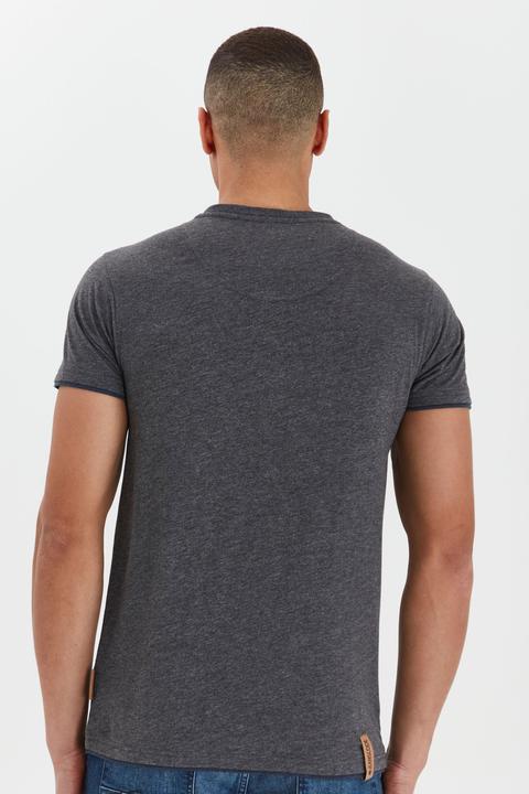 Immagine prodotto Indicode Tony T-Shirt A Maniche Corte Maglietta Da Uomo Con Collo Grandad (XL)