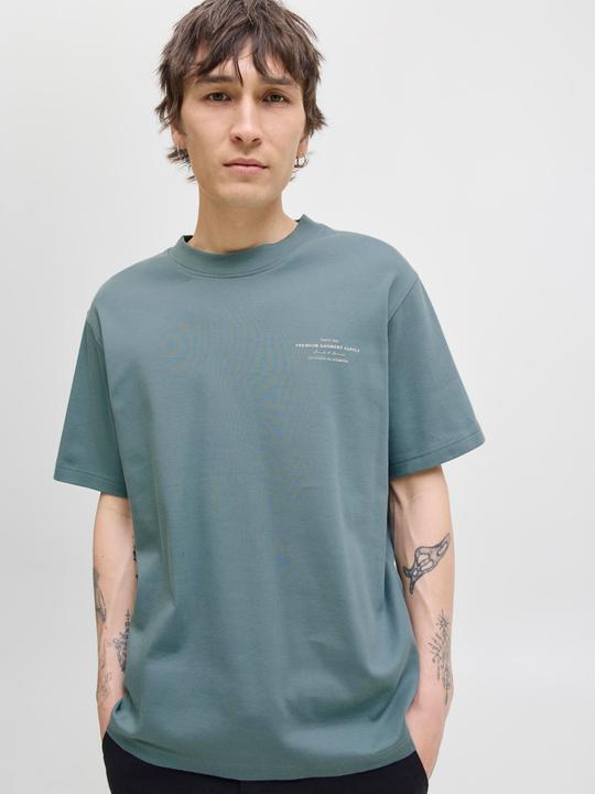 Actual product image Jack & Jones Jprblachad Branding Ss Crew Neck Tee Sn (M)