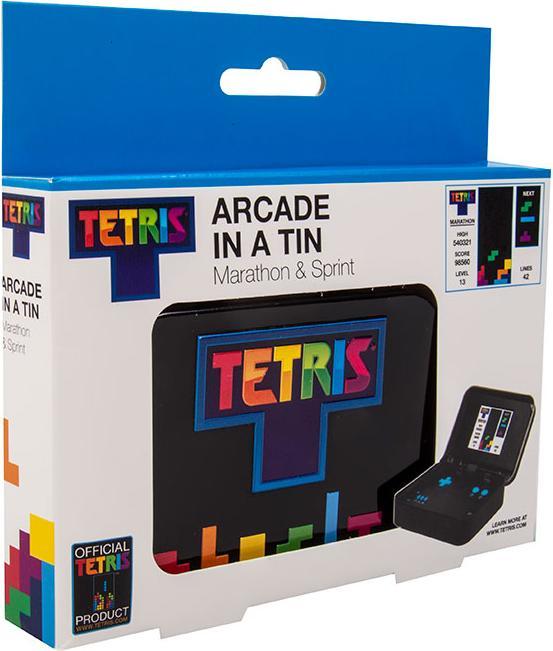 Actual product image Fizz Creations Tetris Arcade in a Tin