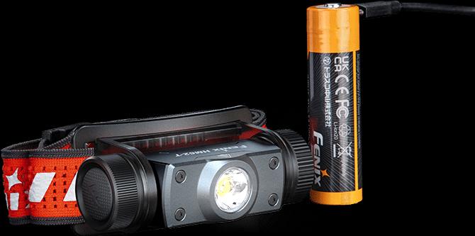 Produktbild Fenix HM62-T, LED-Stirnlampe, 1200 lumens, schwarz (1200 lm)