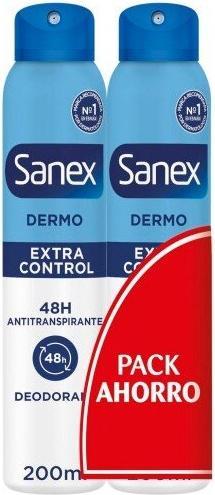 Actual product image Sanex Deo Spray Extra Control 200 ml Duplo (Roll-on, 200 ml)