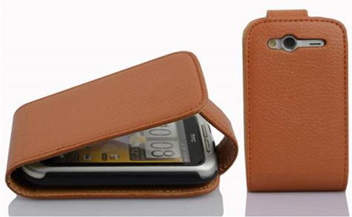 Immagine prodotto Cadorabo Flip con copertura della struttura (HTC Wildfire S)