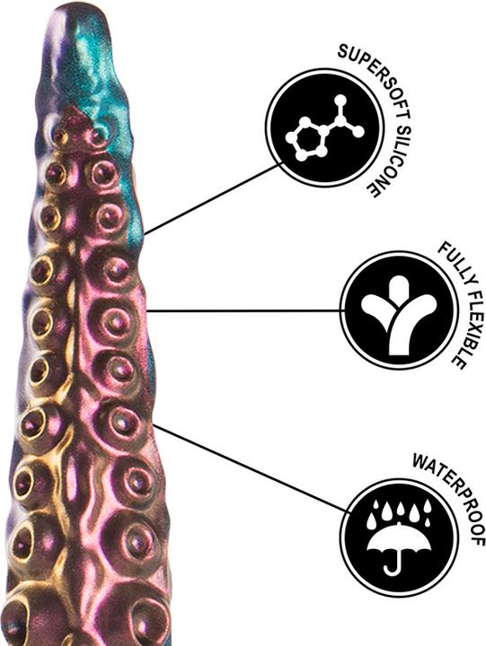 Image du produit Epic Charybdis Godemiché Fin à Tentacules, Petite Taille