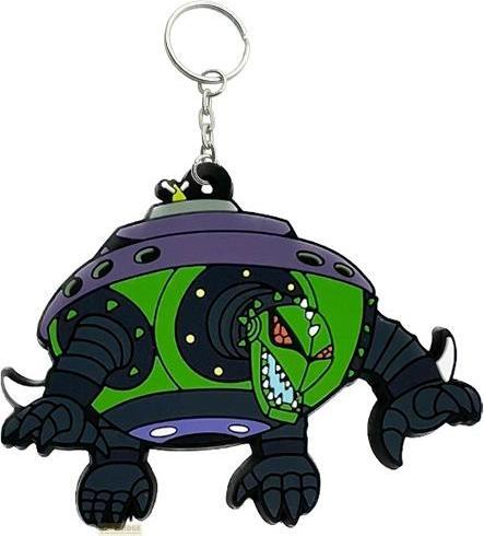 Actual product image High Dream Goldorak porte-clés caoutchouc Giru Giru 7 cm