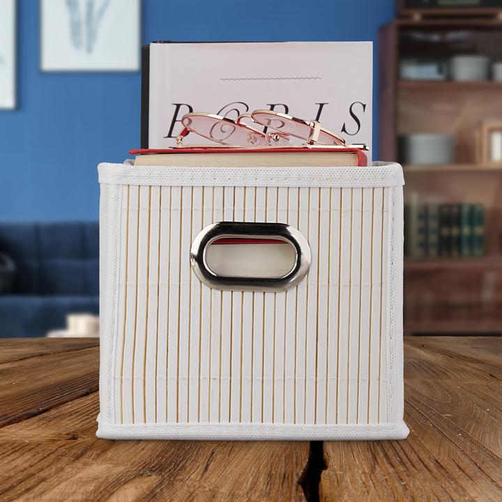 Image du produit Relaxdays Panier de rangement 3 compartiments (1 x, 15 x 31 x 14 cm)