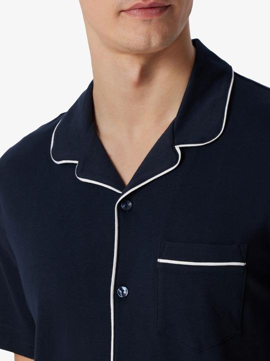 Produktbild Schiesser Pyjama "Fine Interlock" marine (48)